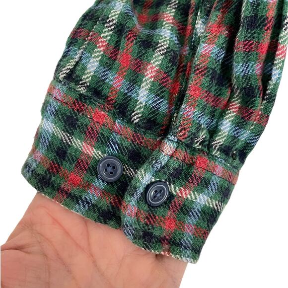 Denim & Supply Ralph Lauren Plaid Flannel Button Up Shirt Men's Large Heritage - Picture 4 of 11